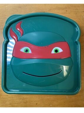 Lunch Sandwich Box Plastic Teenage Mutant Ninja Turtles 2014